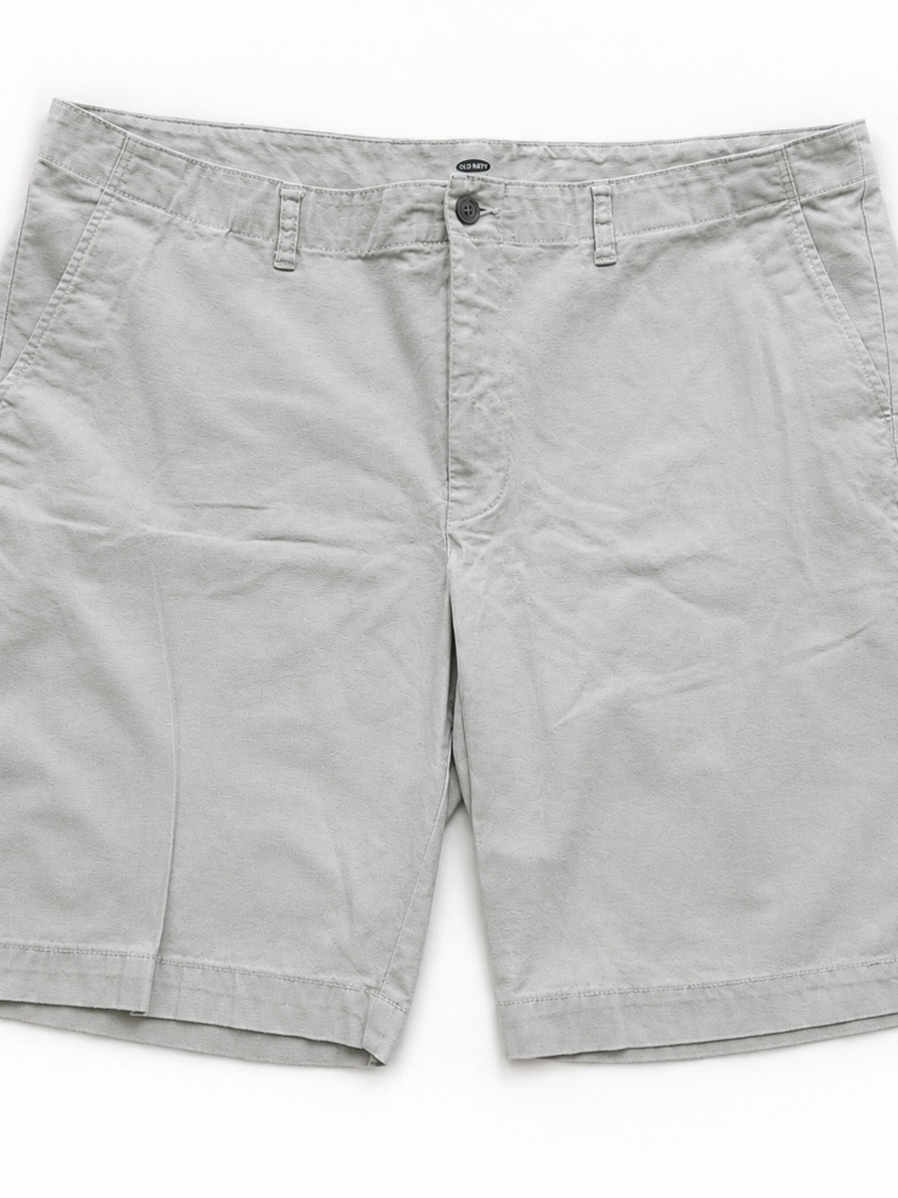 Old Navy Men's Flat Front Shorts - Light Gray